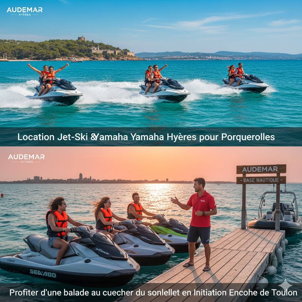 Une flotte premium Sea-Doo et Yamaha pour vos randonnées nautiques